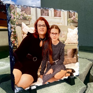 Egyedi fényképes kőtábla - Meska.hu