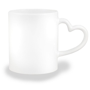 Szív fülü fényképes bögre valentin napra, Otthon & Életmód, Konyhafelszerelés, tálalás, Tálalás, Bögre & Csésze, Decoupage, transzfer és szalvétatechnika, MESKA