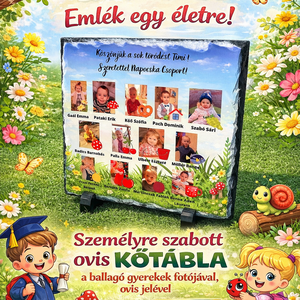 Ovis ballagásra kőtábla, emléktábla, Otthon & Életmód, Dekoráció, Kép & Falikép, Táblakép, Decoupage, transzfer és szalvétatechnika, MESKA