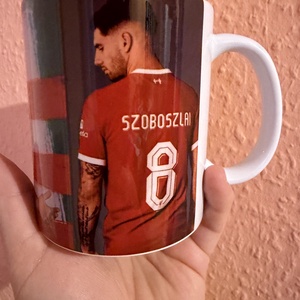 Focis bögre, Otthon & Életmód, Konyhafelszerelés, tálalás, Tálalás, Bögre & Csésze, Decoupage, transzfer és szalvétatechnika, MESKA