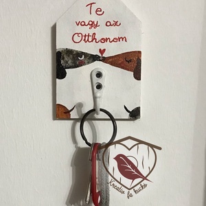Kulcstartó tacsis - otthon & életmód - dekoráció - fali és függő dekoráció - fali kulcstartó - Meska.hu