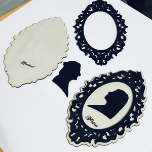 Portré sziluett fotó alapján  - művészet - fotográfia - eseményfotó - Meska.hu