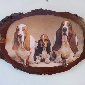 Kutyás fali kulcstartó - otthon & életmód - bútor - Meska.hu