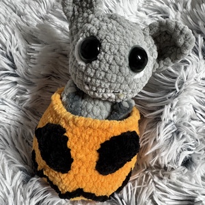 Halloween denevér töki - játék & sport - plüssállat & játékfigura - más figura - Meska.hu