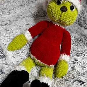 grinch - játék & sport - plüssállat & játékfigura - plüss mesefigurák - Meska.hu