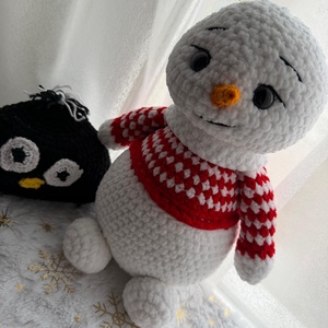 Hóember  - játék & sport - plüssállat & játékfigura - más figura - Meska.hu