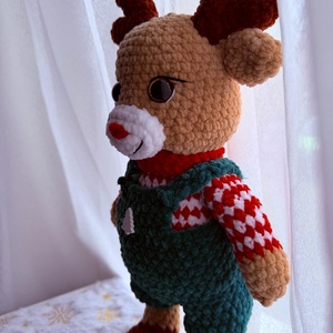 Rudi, a karácsonyi kalandok bajnoka - játék & sport - plüssállat & játékfigura - más figura - Meska.hu