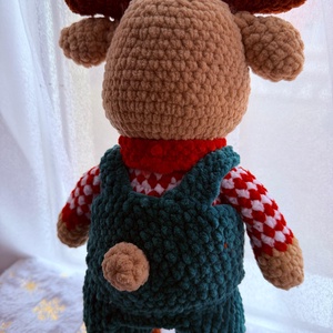 Rudi, a karácsonyi kalandok bajnoka - játék & sport - plüssállat & játékfigura - más figura - Meska.hu