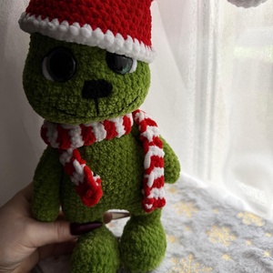 Grincsike  a karácsony szívmelegítő csínytevője, Játék & Sport, Plüssállat & Játékfigura, Más figura, Horgolás, MESKA