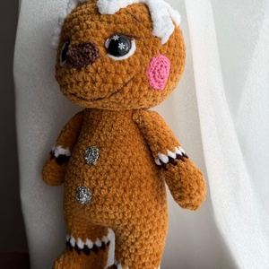 Mézi  a karácsonyi sütiország lakója - játék & sport - plüssállat & játékfigura - más figura - Meska.hu