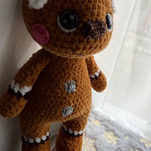 Mézi  a karácsonyi sütiország lakója - játék & sport - plüssállat & játékfigura - más figura - Meska.hu