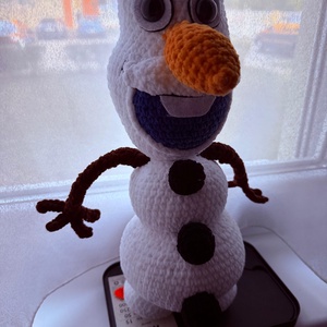 Olaf  a szeretetből gyúrt hóember - játék & sport - plüssállat & játékfigura - plüss mesefigurák - Meska.hu