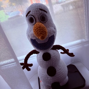 Olaf  a szeretetből gyúrt hóember - játék & sport - plüssállat & játékfigura - plüss mesefigurák - Meska.hu