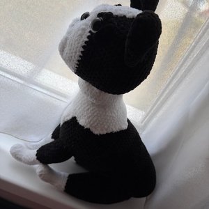 Boston Terier  a tappancsos hűség mintaképe - játék & sport - plüssállat & játékfigura - kutya - Meska.hu