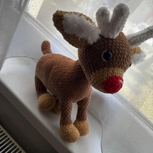 Rudi  a karácsony legfényesebb szíve - Meska.hu