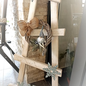 Téli bejárati ajtó dekor - karácsony - karácsonyi lakásdekoráció - karácsonyi lakásdíszek - Meska.hu