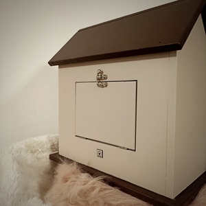 Esküvői pénzgyűjtő házikó - esküvő - emlék & ajándék - doboz - Meska.hu