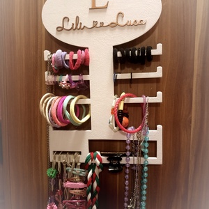 Névre szóló hajcsat hajgumi ékszer tartó - ruha & divat - hajdísz & hajcsat - hajgumi - Meska.hu