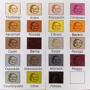 Bőr termék cimke biléta egyedi gravírozott - kellékek & szerszámok - dekorációs kellékek - egyéb kellékek - Meska.hu
