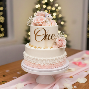 One szülinapi tortadísz , Otthon & Életmód, Konyhafelszerelés, tálalás, Sütés, főzés, Sütidísz, Mindenmás, MESKA