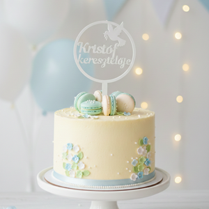 Keresztelő tortadísz galamb , Esküvő, Dekoráció, Sütidísz, Mindenmás, MESKA