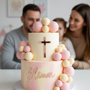 Keresztelőre neves oldal tortadísz , Otthon & Életmód, Konyhafelszerelés, tálalás, Sütés, főzés, Sütidísz, Mindenmás, MESKA