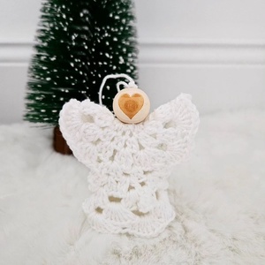 Horgolt angyalka karácsonyfadísz - karácsony - karácsonyi lakásdekoráció - karácsonyfadíszek - Meska.hu Horgolt angyalka karácsonyfadísz - karácsony - karácsonyi lakásdekoráció - karácsonyfadíszek - Meska.hu