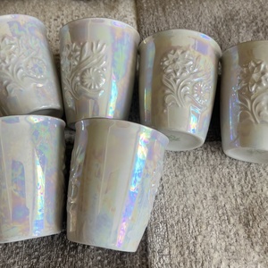 Hollóházi likőrös porcelán  készlet. Vintage. - otthon & életmód - konyhafelszerelés, tálalás - tálalás - tányér & étkészlet - Meska.hu