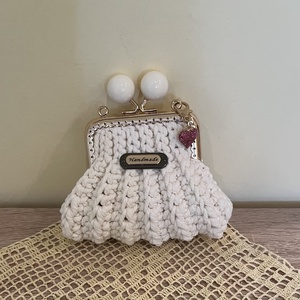 Horgolt pénztárca , Táska & Tok, Pénztárca & Más tok, Aprópénztartó, Horgolás, MESKA