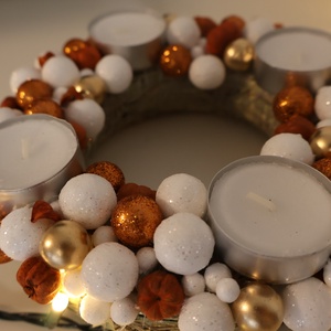 Adventi koszorú, Karácsony, Adventi díszek, Adventi koszorú, Mindenmás, MESKA