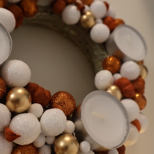 Adventi koszorú - karácsony - adventi díszek - adventi koszorú - Meska.hu