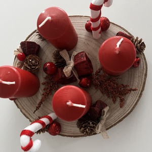 Adventi koszorú - karácsony - adventi díszek - adventi koszorú - Meska.hu