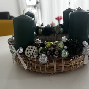 Adventi koszorú - Meska.hu
