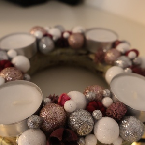 Kézműves Adventi koszorú - karácsony - adventi díszek - adventi koszorú - Meska.hu