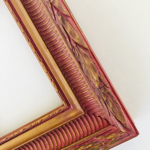 Vintage Romantika � Klasszikus mintázatú,  elegáns felújított fa képkeret - otthon & életmód - dekoráció - kép & falikép - képkeret - Meska.hu