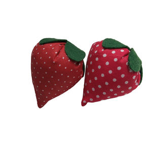 Textil eper  - otthon & életmód - dekoráció - asztal és polc dekoráció - asztaldísz - Meska.hu