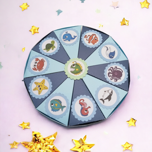 Papír torta Tengeri élővilág  - otthon & életmód - papír, írószer - Meska.hu