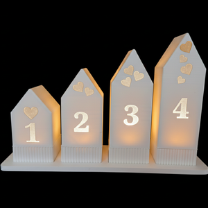 Adventi mécsestartó  - karácsony - adventi díszek - adventi gyertyadíszek és koszorúdíszek - Meska.hu