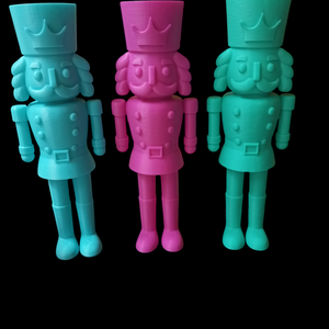 Színes Diótörő figura , Karácsony, Karácsonyi lakásdekoráció, Karácsonyi lakásdíszek, Mindenmás, MESKA