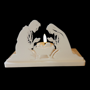 Karácsonyi mécsestartó , Karácsony, Karácsonyi lakásdekoráció, Karácsonyi illatgyertya, mécses, Mindenmás, MESKA