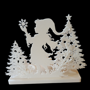 Karácsonyi mécsestartó  - karácsony - karácsonyi lakásdekoráció - karácsonyi illatgyertya, mécses - Meska.hu