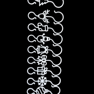 Karácsonyi dísz akasztó, Karácsony, Karácsonyi lakásdekoráció, Karácsonyfadíszek, Mindenmás, MESKA