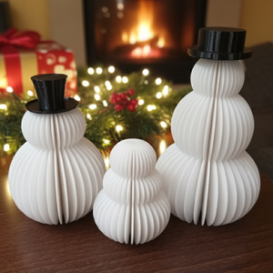 Modern hóember család , Karácsony, Karácsonyi lakásdekoráció, Karácsonyi lakásdíszek, Mindenmás, MESKA