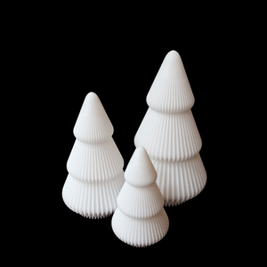 Modern fenyőfa dísz szett  - karácsony - karácsonyi lakásdekoráció - karácsonyi lakásdíszek - Meska.hu