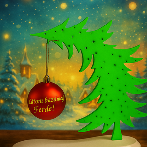 Karácsonyfagömb bemutató állvany  - karácsony - karácsonyi lakásdekoráció - karácsonyfadíszek - Meska.hu