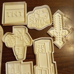 Minecraft sütikiszúró és pecsét  - Meska.hu