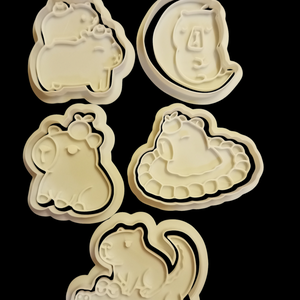 Kapibara sütikiszúró és pecsét szett , Otthon & Életmód, Konyhafelszerelés, tálalás, Sütés, főzés, Sütikiszúró, Mindenmás, MESKA