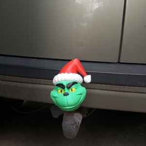 Grincs Grinch vonóhorog sapka  - otthon & életmód - autó - visszapillantó dísz - Meska.hu