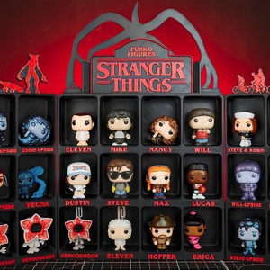 Stranger Things figura tartó � Kinder Joy meglepetésfigurákhoz, Otthon & Életmód, Tárolás & Rendszerezés, Íróasztali tároló, Mindenmás, MESKA