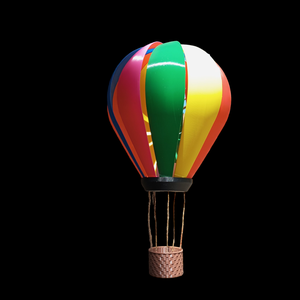 Hőlégballon szélforgó , Otthon & Életmód, Ház & Kert, Kerti dísz, Mindenmás, MESKA